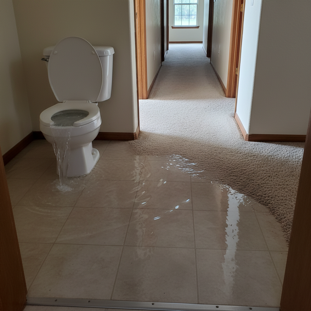 Toilet Overflow Cleanup in Balch Springs