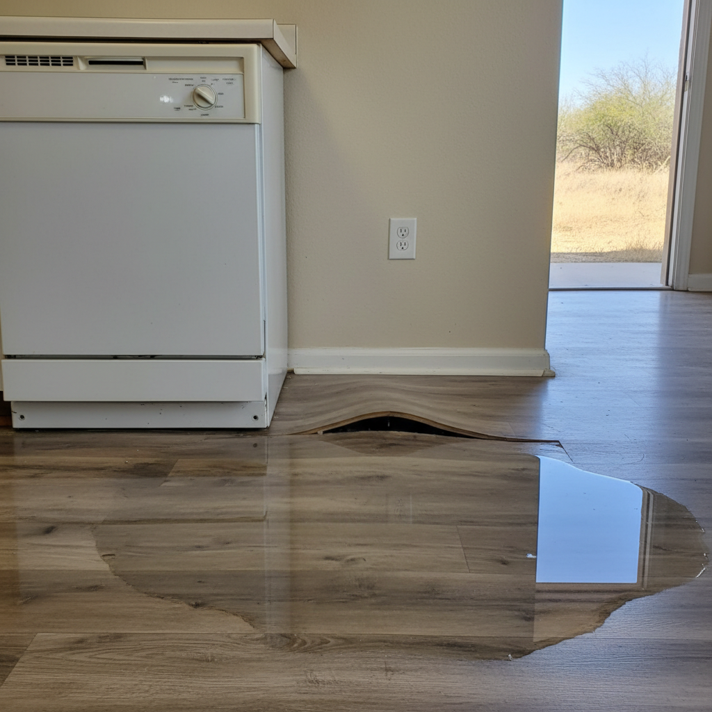 Appliance Leak Cleanup