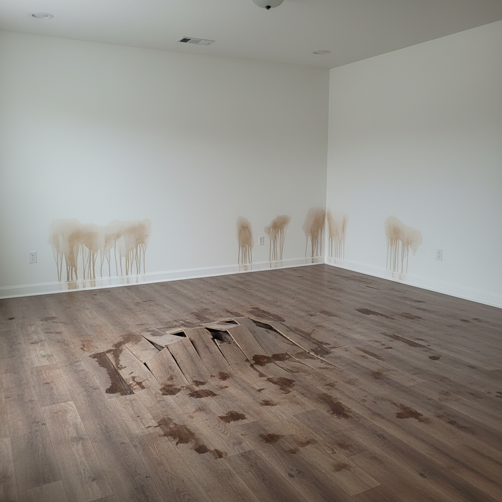 Hardwood Floor Water Damage Restoration