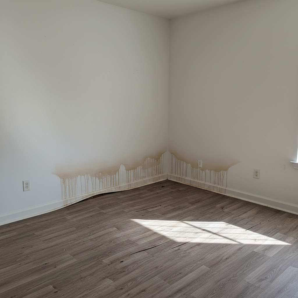 Water damage-related mold removal