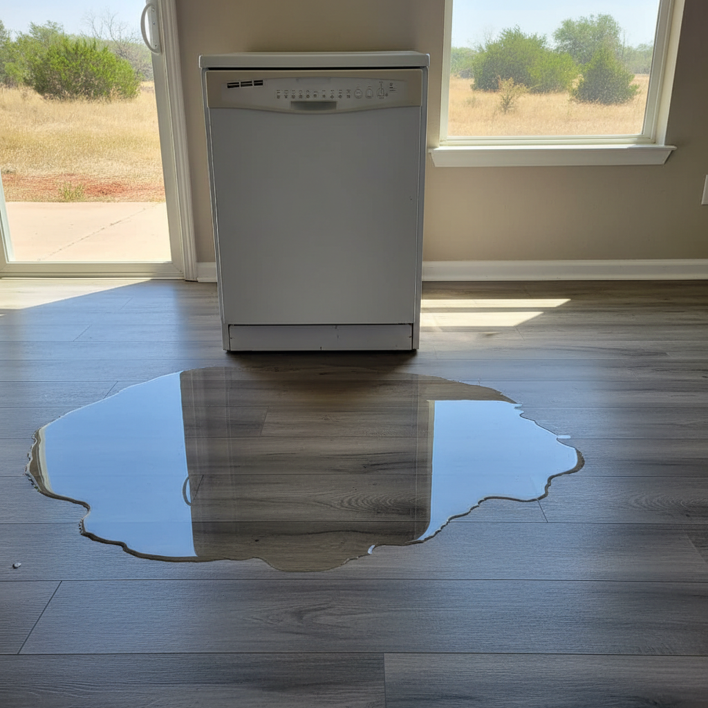Appliance Leak Cleanup