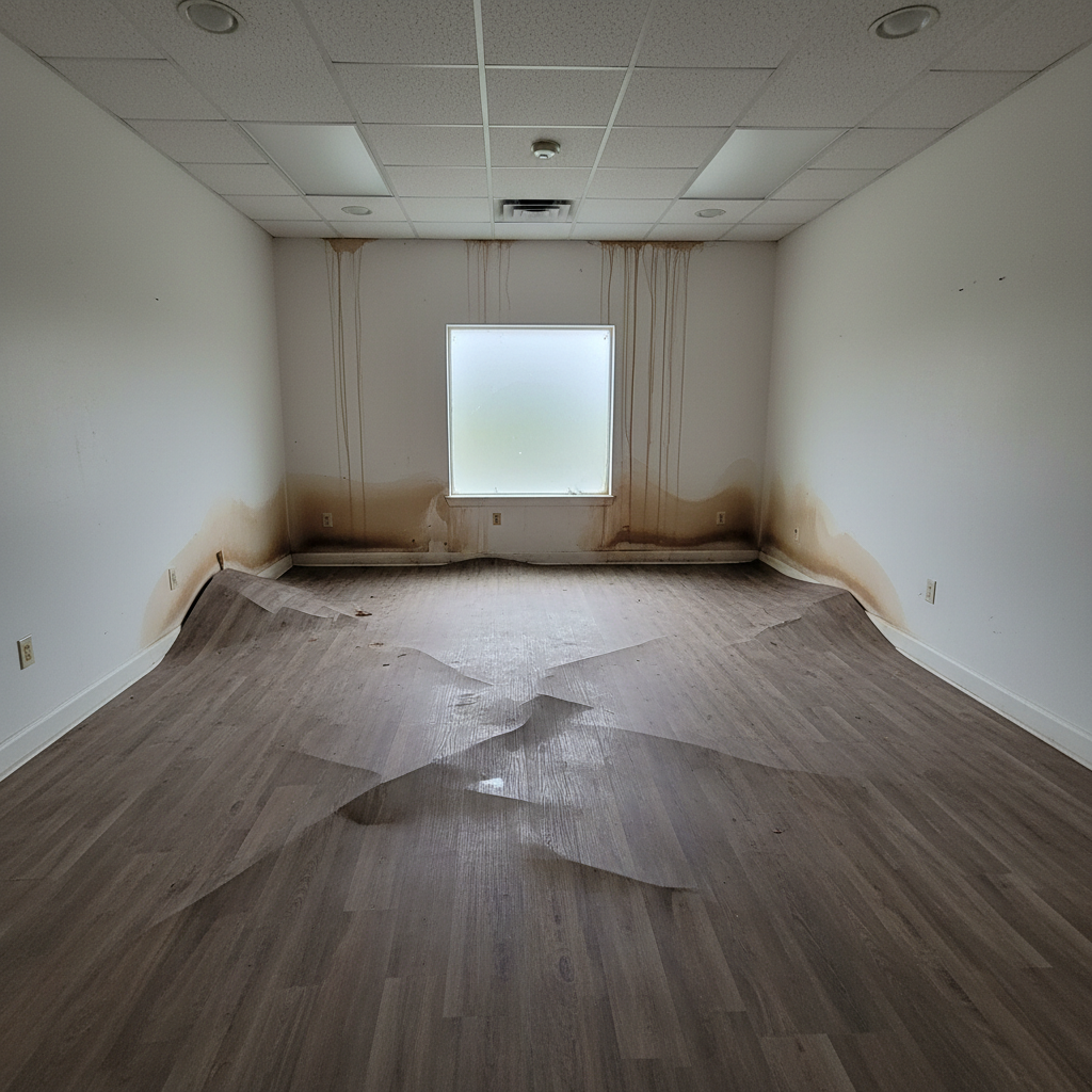 Water damage-related cleanup & repair
