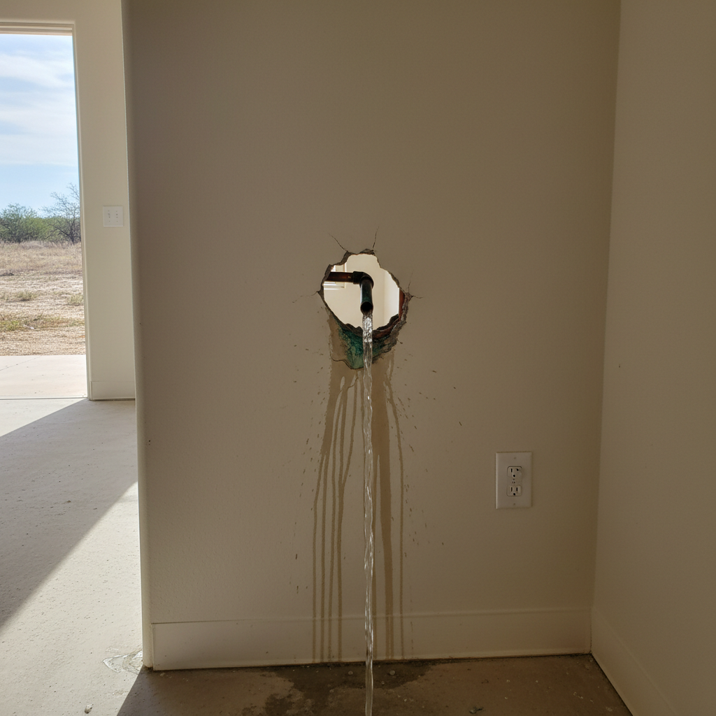 Burst Pipe Repair and Cleanup