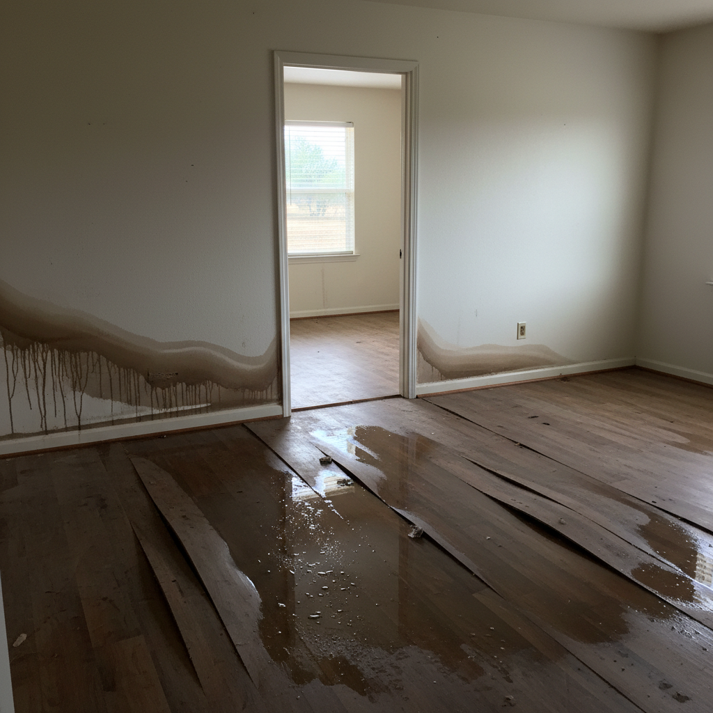 Hardwood Floor Water Damage Restoration