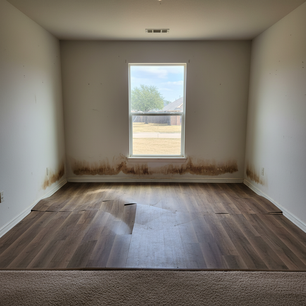 Roof Leak Water Damage Repair