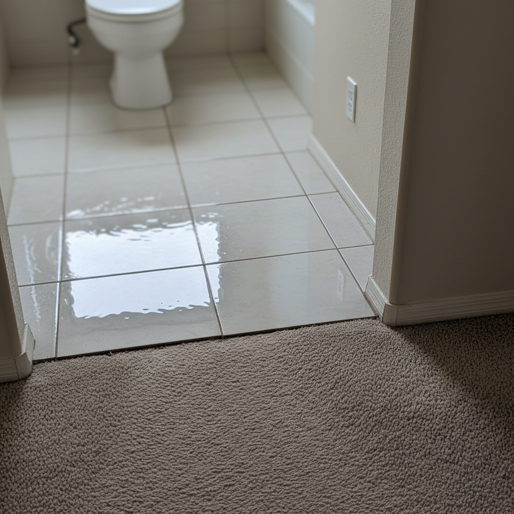 Toilet Overflow Cleanup