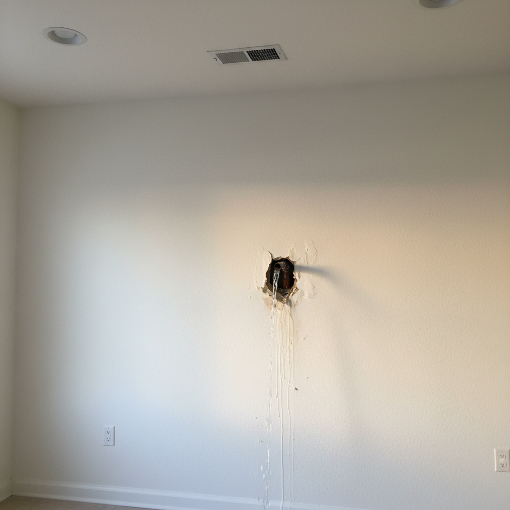 Burst Pipe Repair and Cleanup