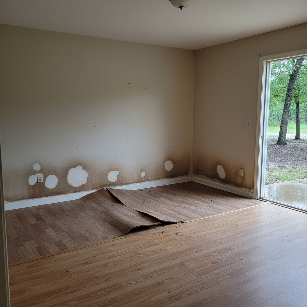 Hardwood Floor Water Damage Restoration