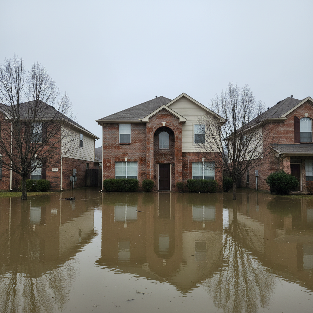 Flood cleanup in Coppell