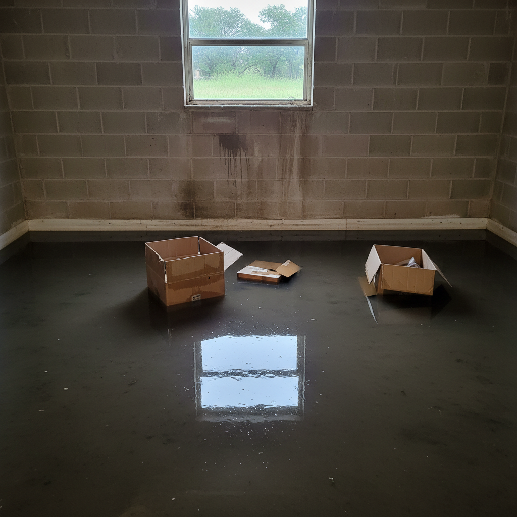 Basement Water Removal in Coppell