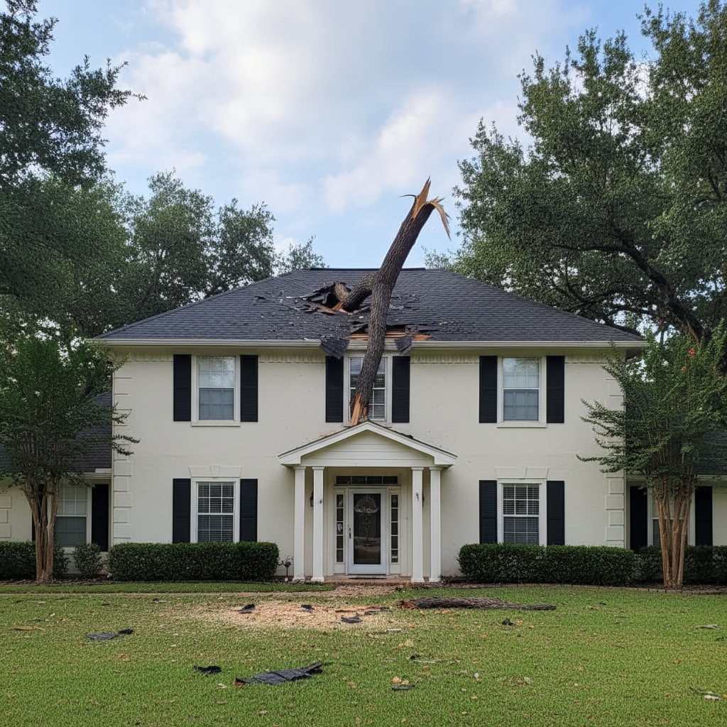 Storm Damage Restoration in Coppell