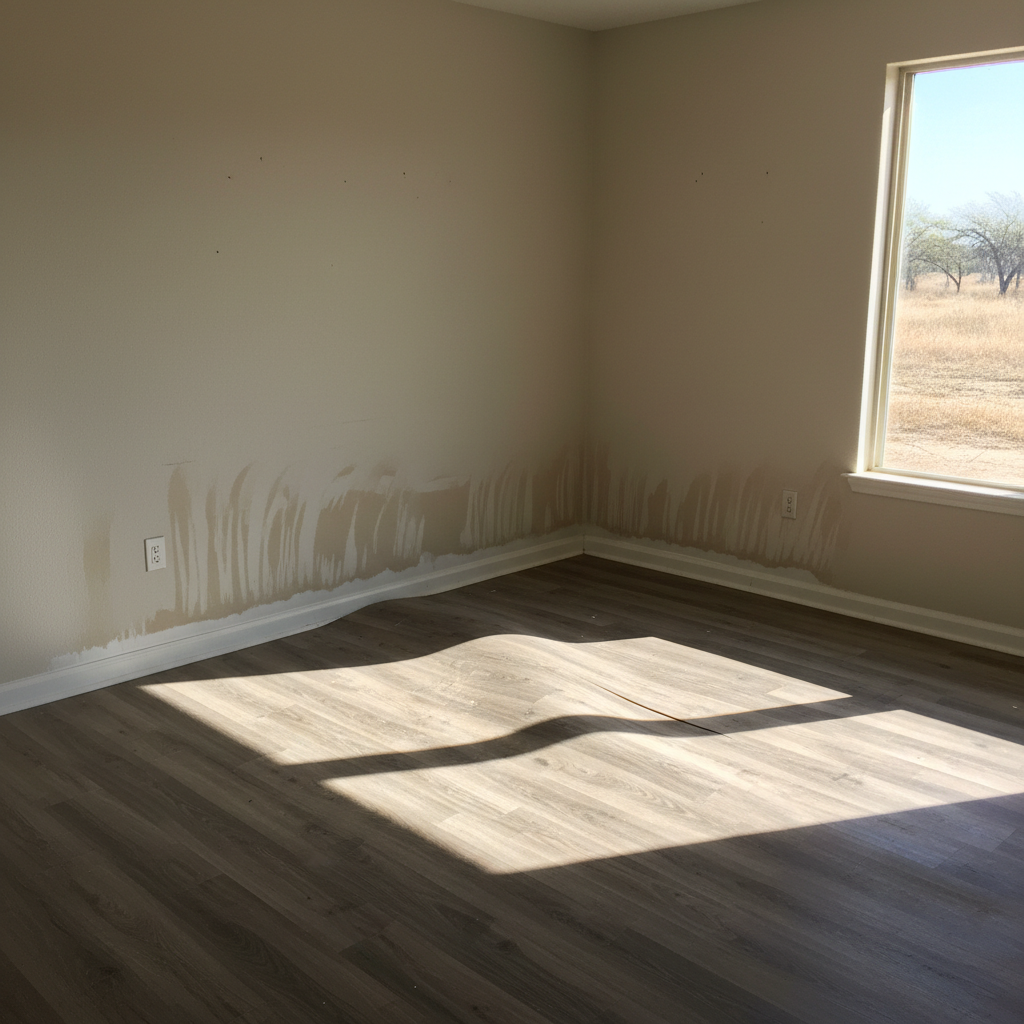 Water damage-related cleanup & repair