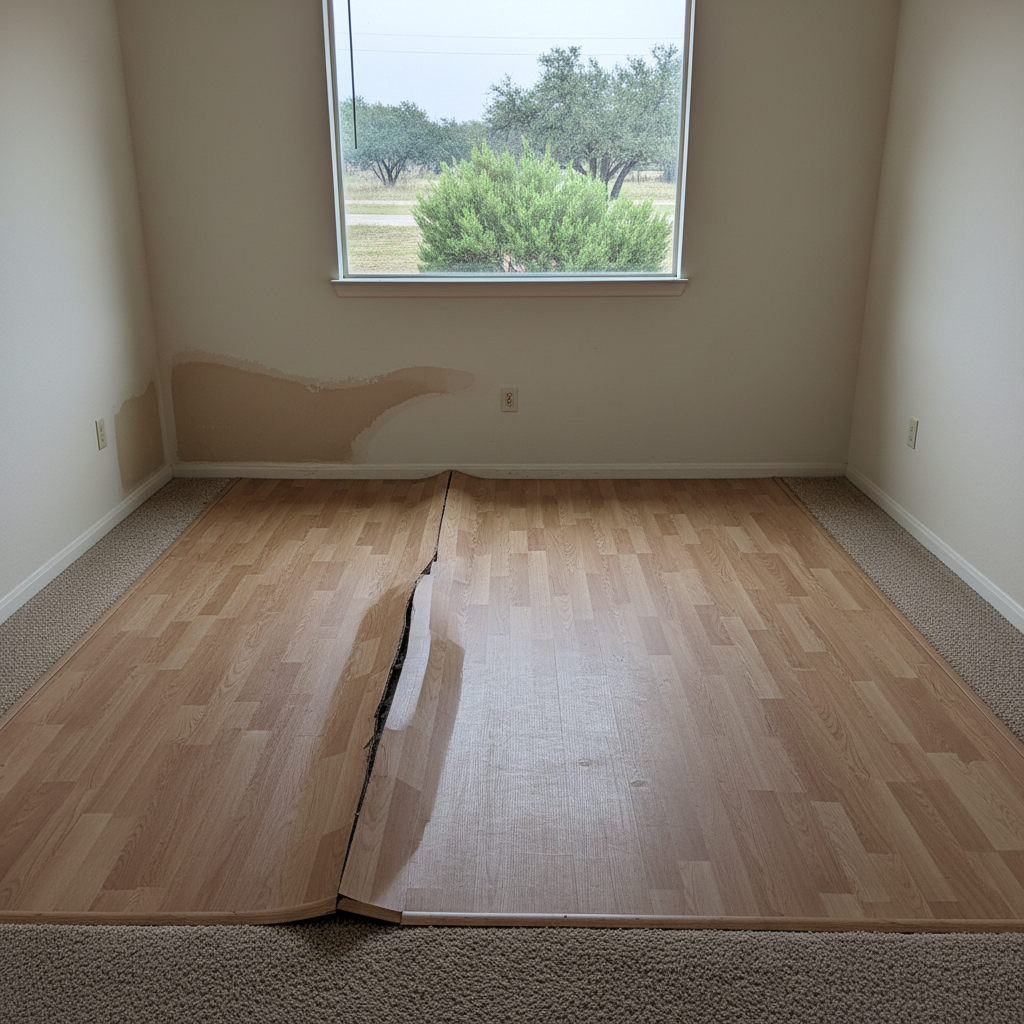 Hardwood Floor Water Damage Restoration