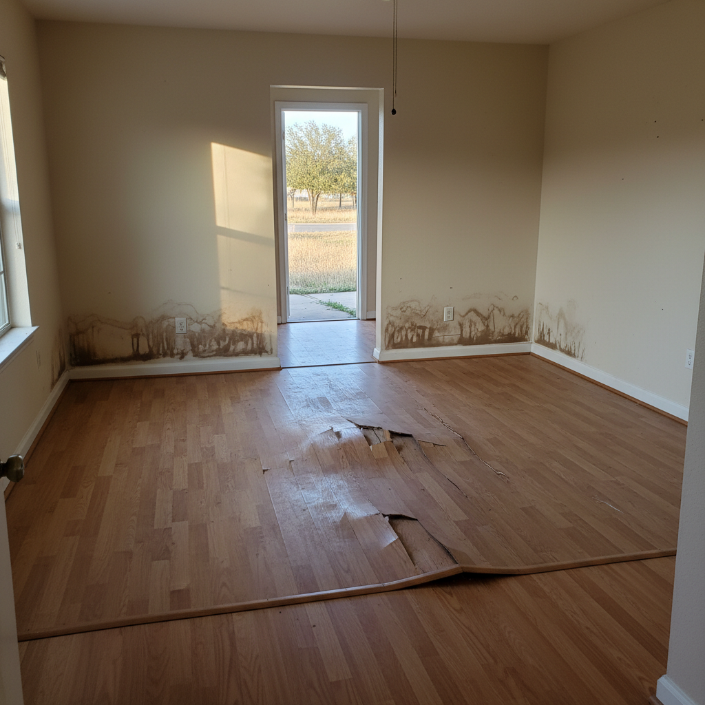Roof Leak Water Damage Repair