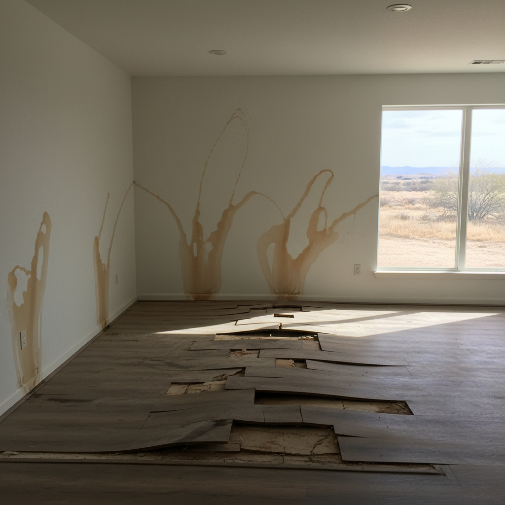 Water damage-related mold removal
