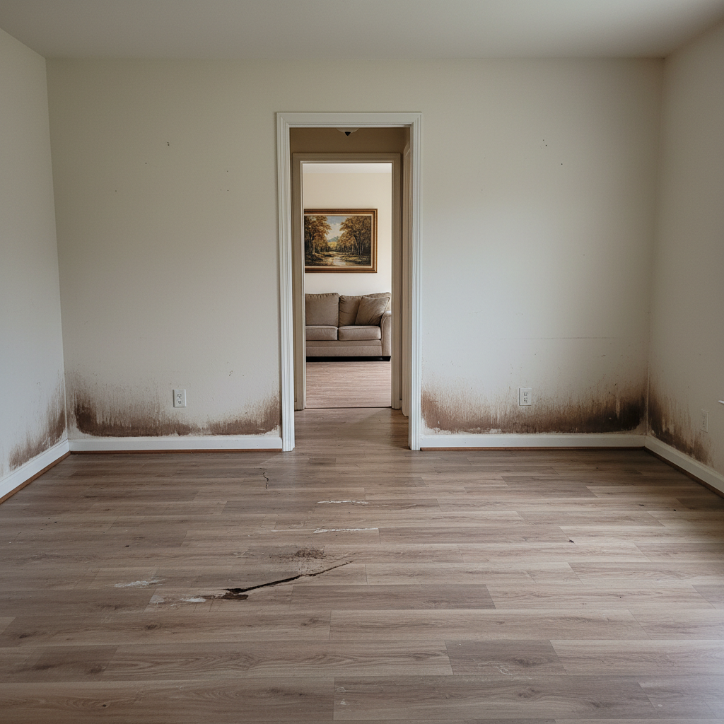 Water damage-related mold removal