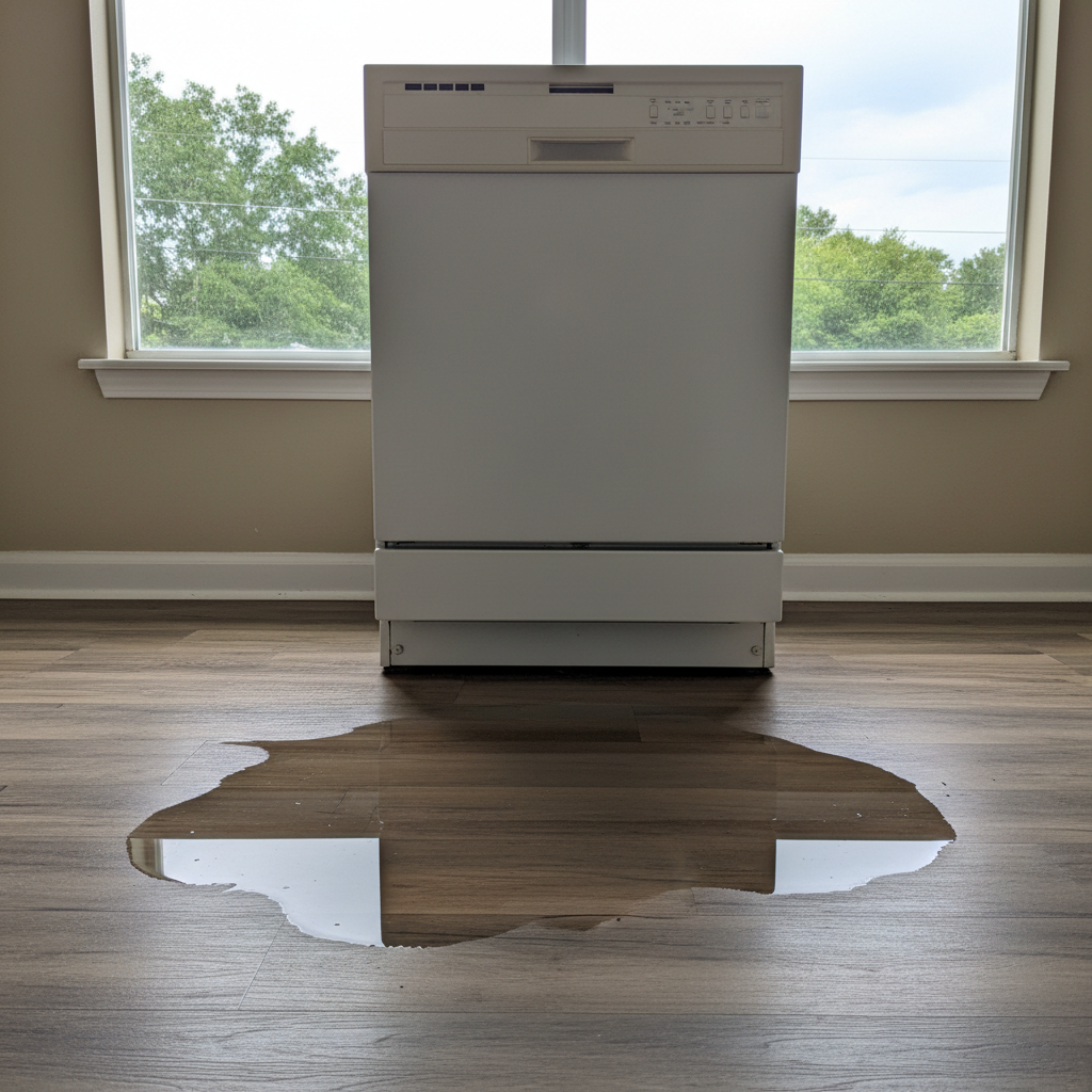 Appliance Leak Cleanup