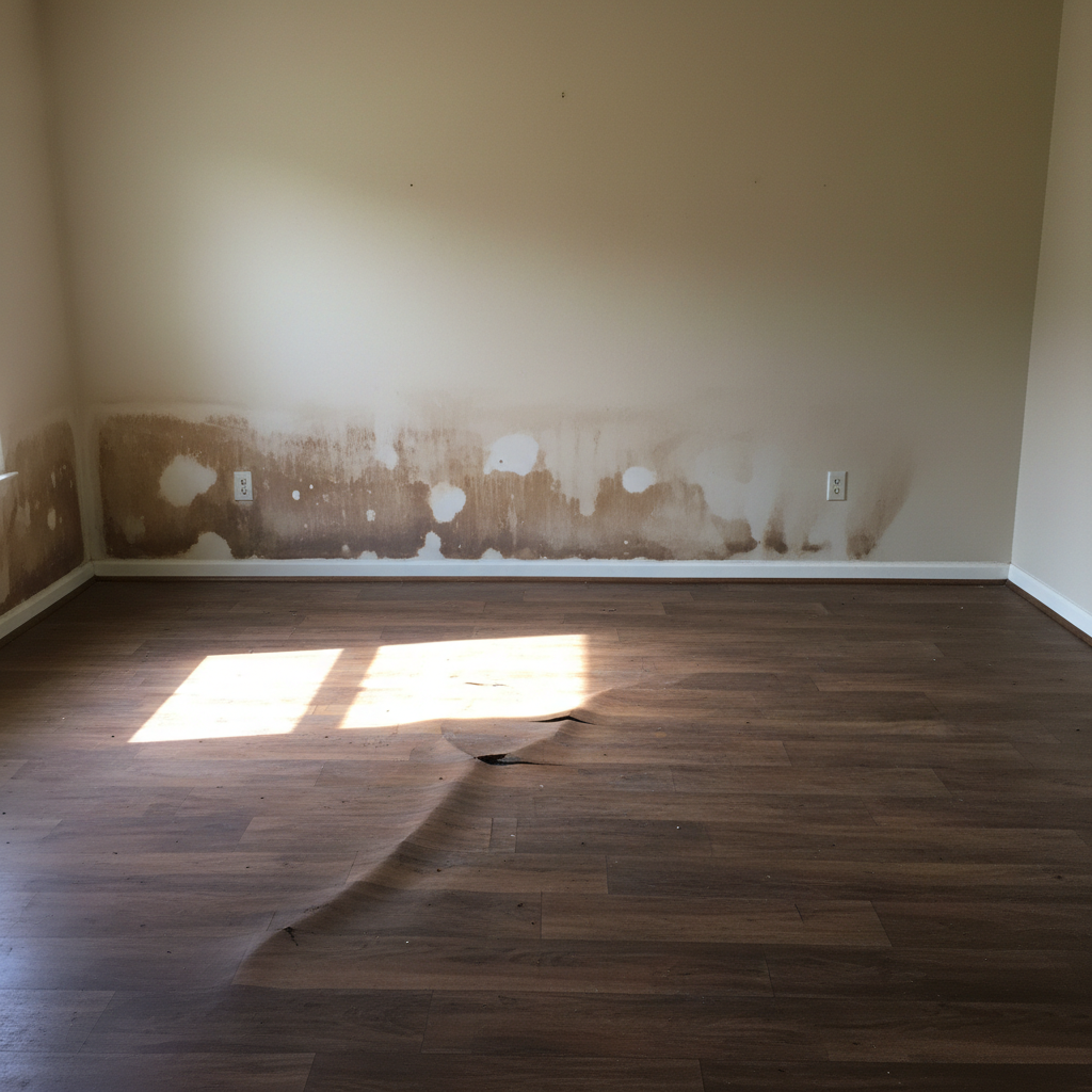 Roof Leak Water Damage Repair