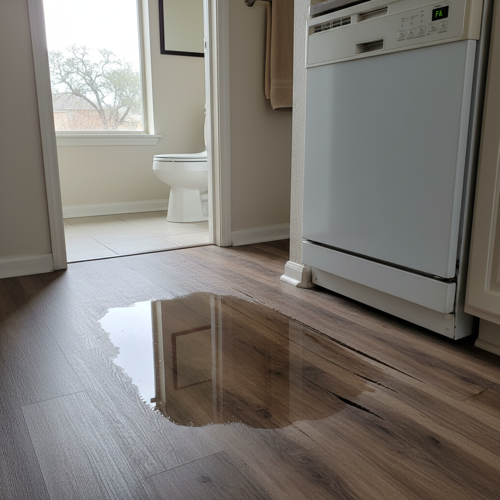 Appliance Leak Cleanup