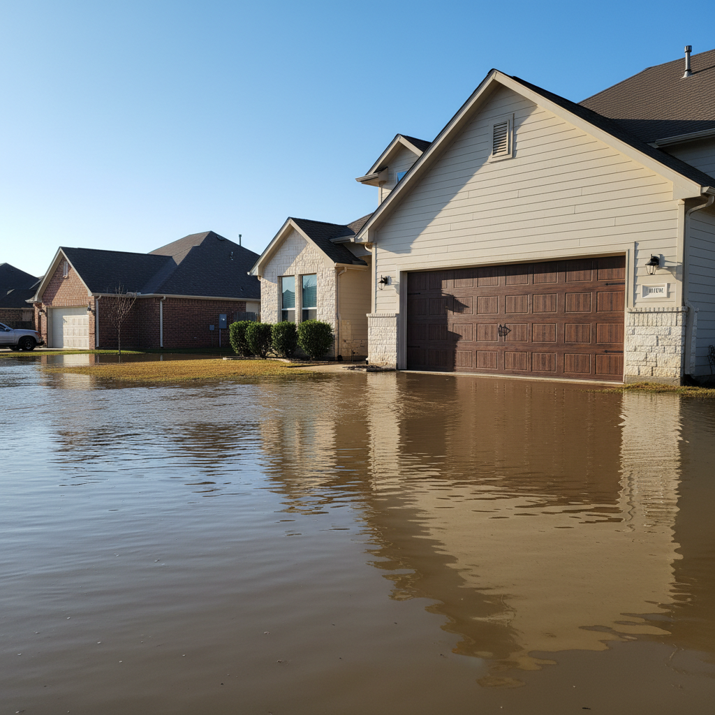 Flood cleanup in Boerne
