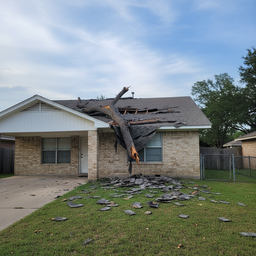 Storm Damage Restoration in Boerne