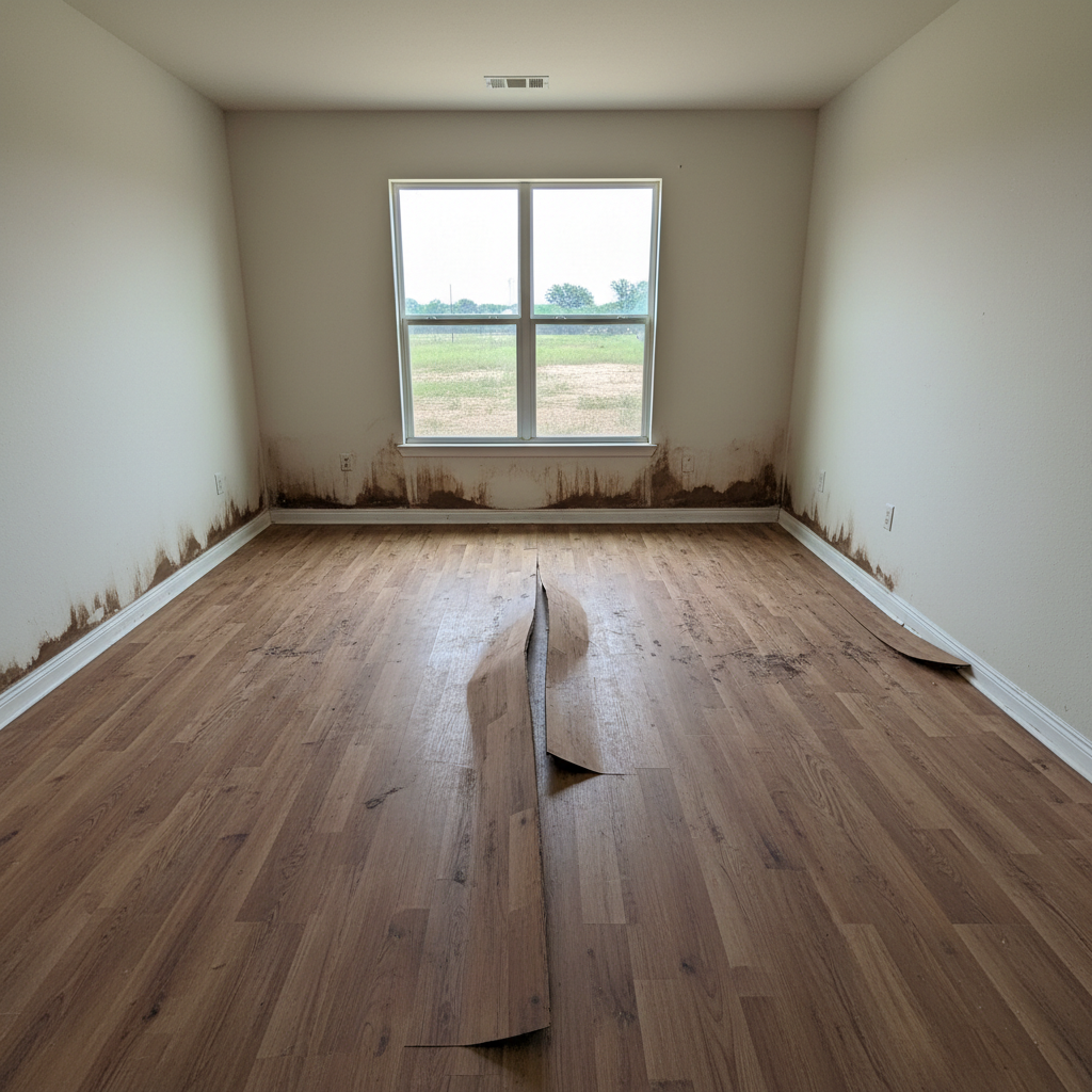Hardwood Floor Water Damage Restoration