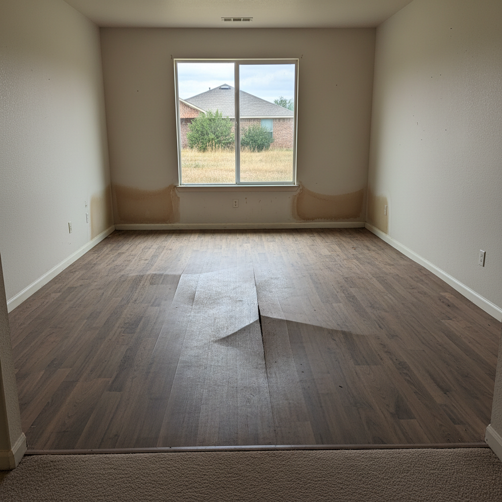 Water damage-related mold removal