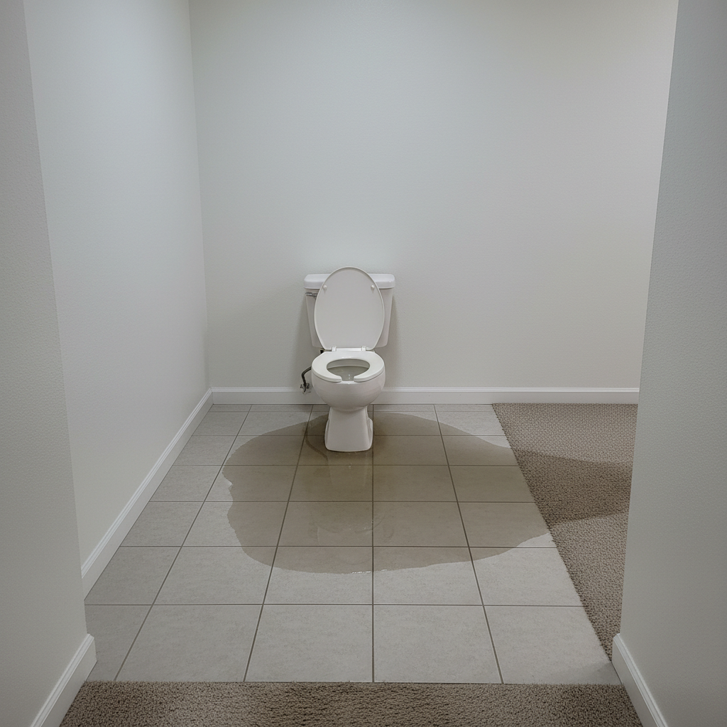 Toilet Overflow Cleanup