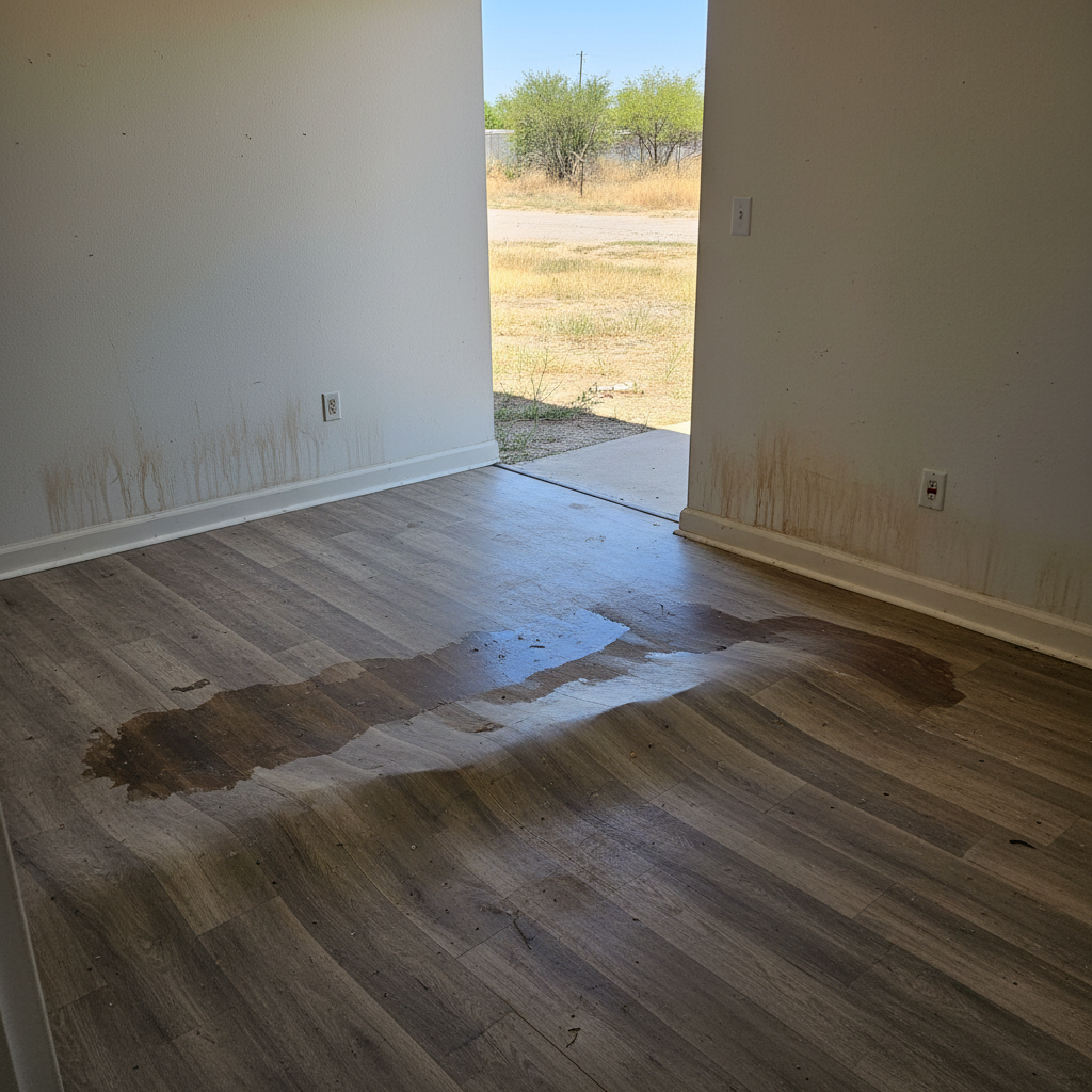 Hardwood Floor Water Damage Restoration