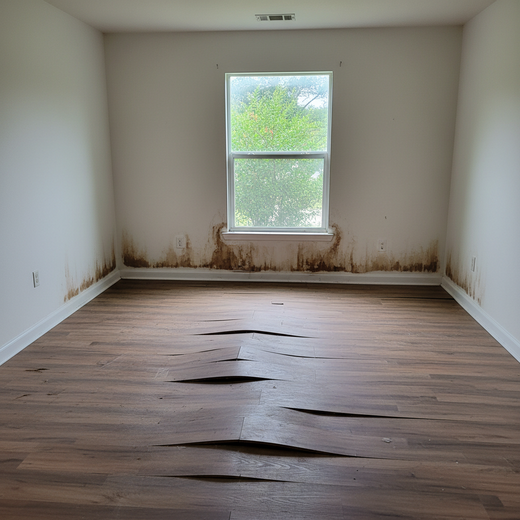 Roof Leak Water Damage Repair
