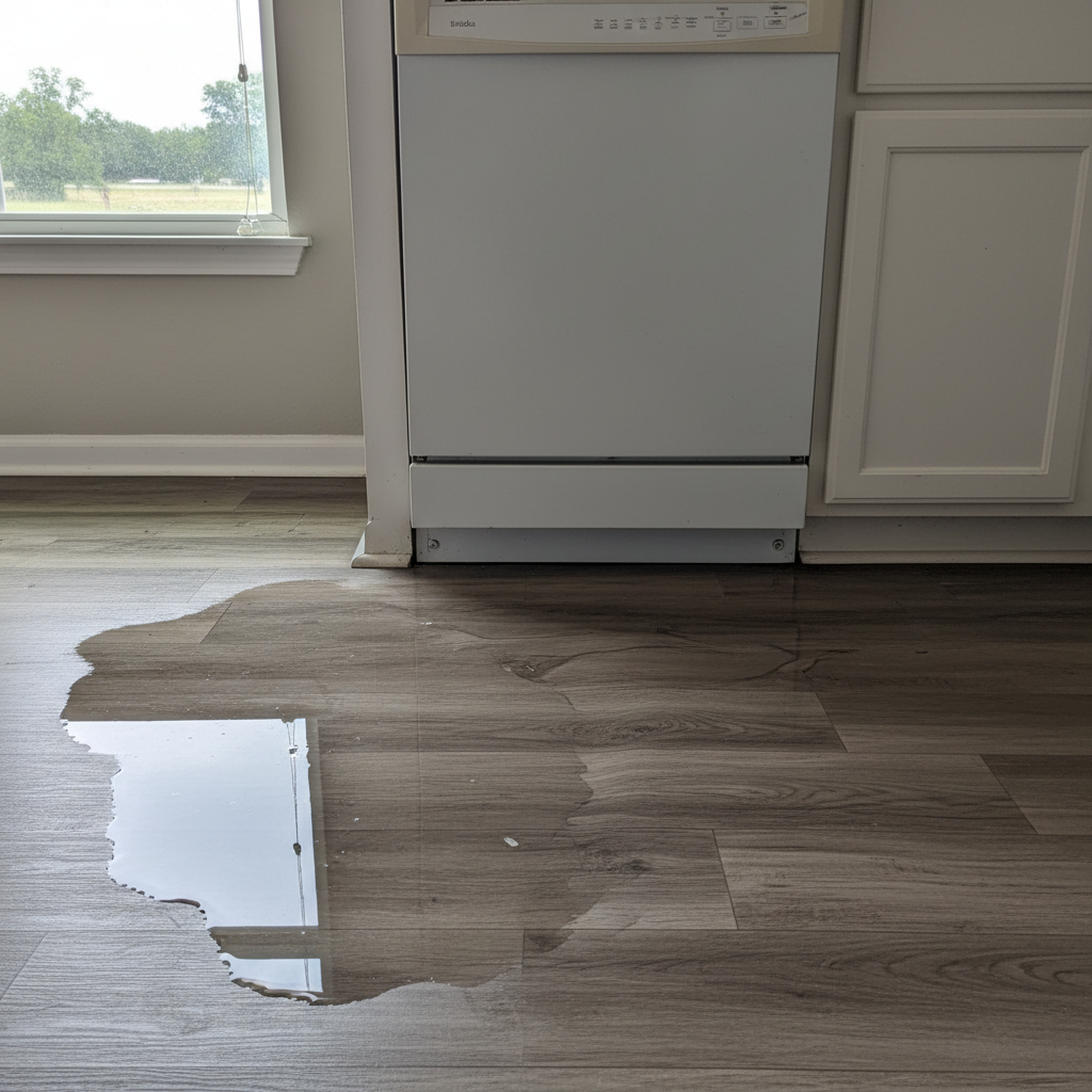 Appliance Leak Cleanup