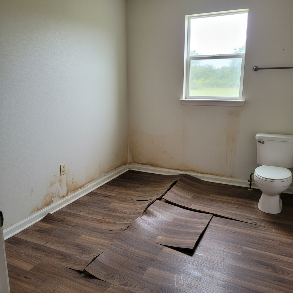 Hardwood Floor Water Damage Restoration