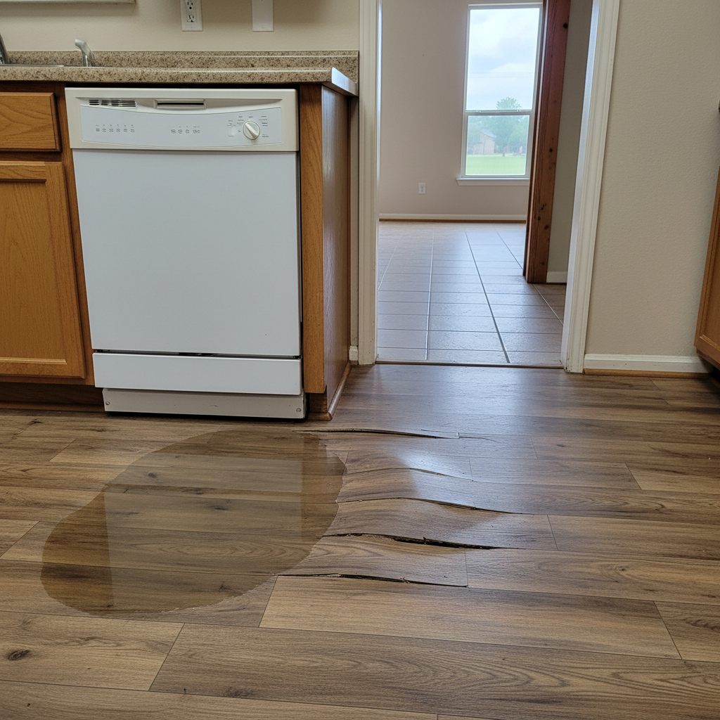 Appliance Leak Cleanup