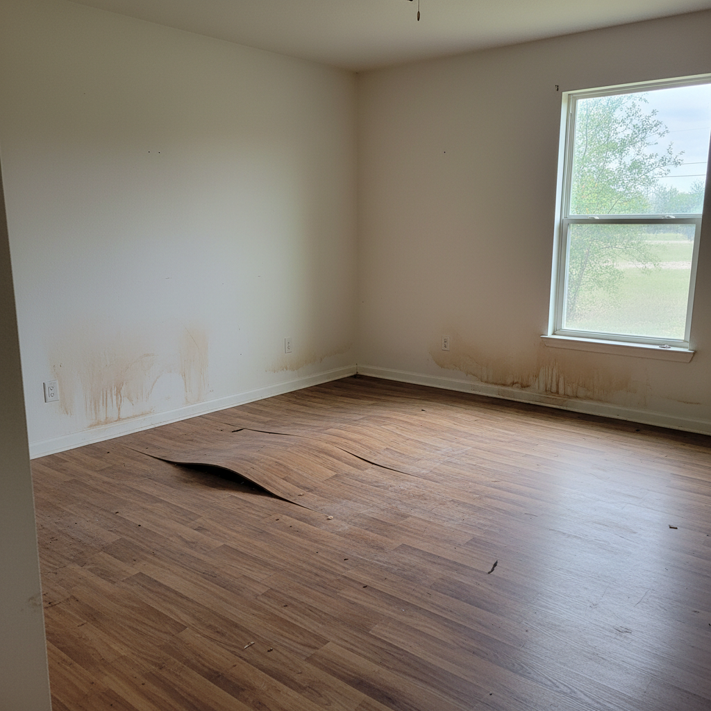 Hardwood Floor Water Damage Restoration