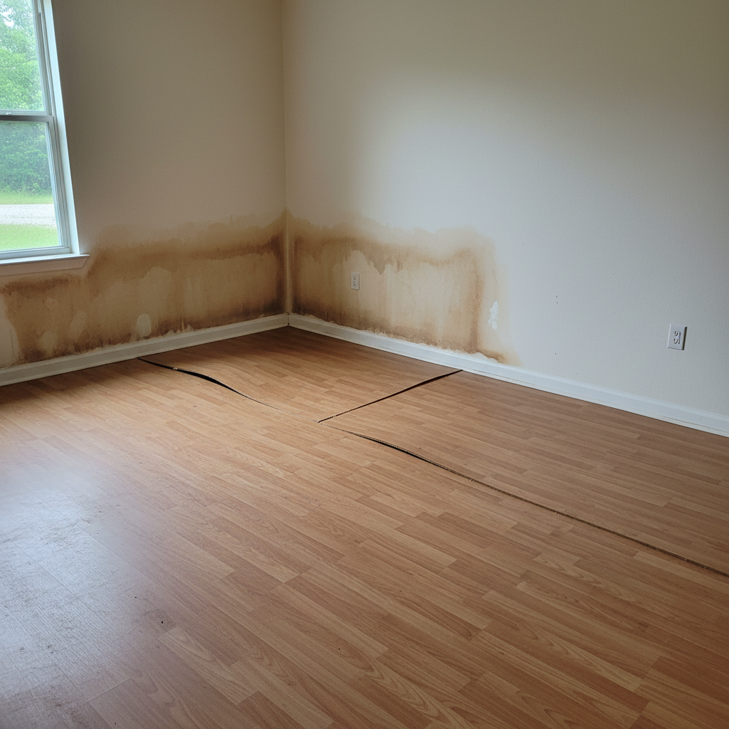 Hardwood Floor Water Damage Restoration