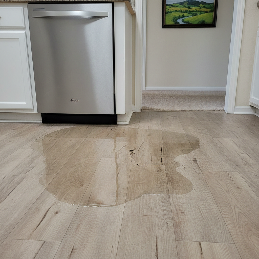 Appliance Leak Cleanup