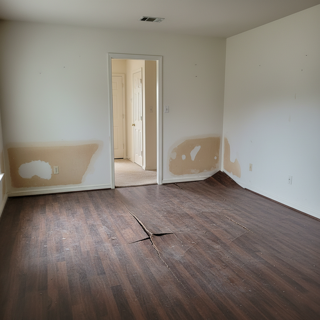 Roof Leak Water Damage Repair