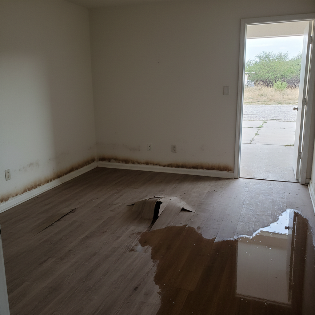 Roof Leak Water Damage Repair
