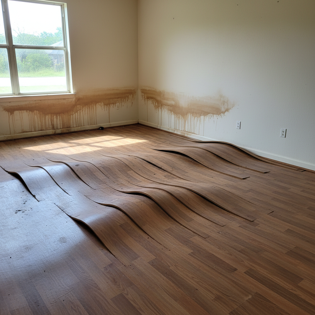 Water damage-related mold removal