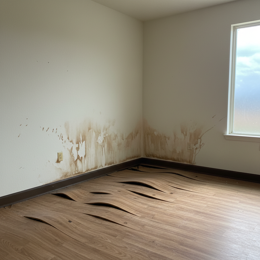 Hardwood Floor Water Damage Restoration