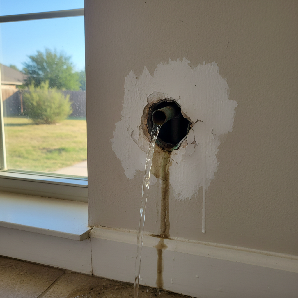Burst Pipe Repair and Cleanup