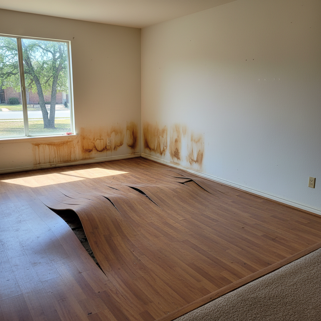 Hardwood Floor Water Damage Restoration