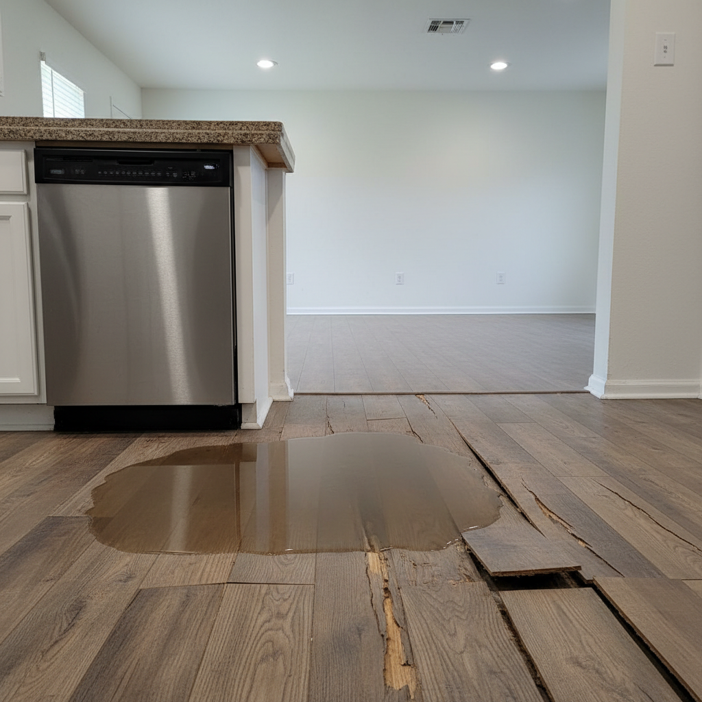 Appliance Leak Cleanup