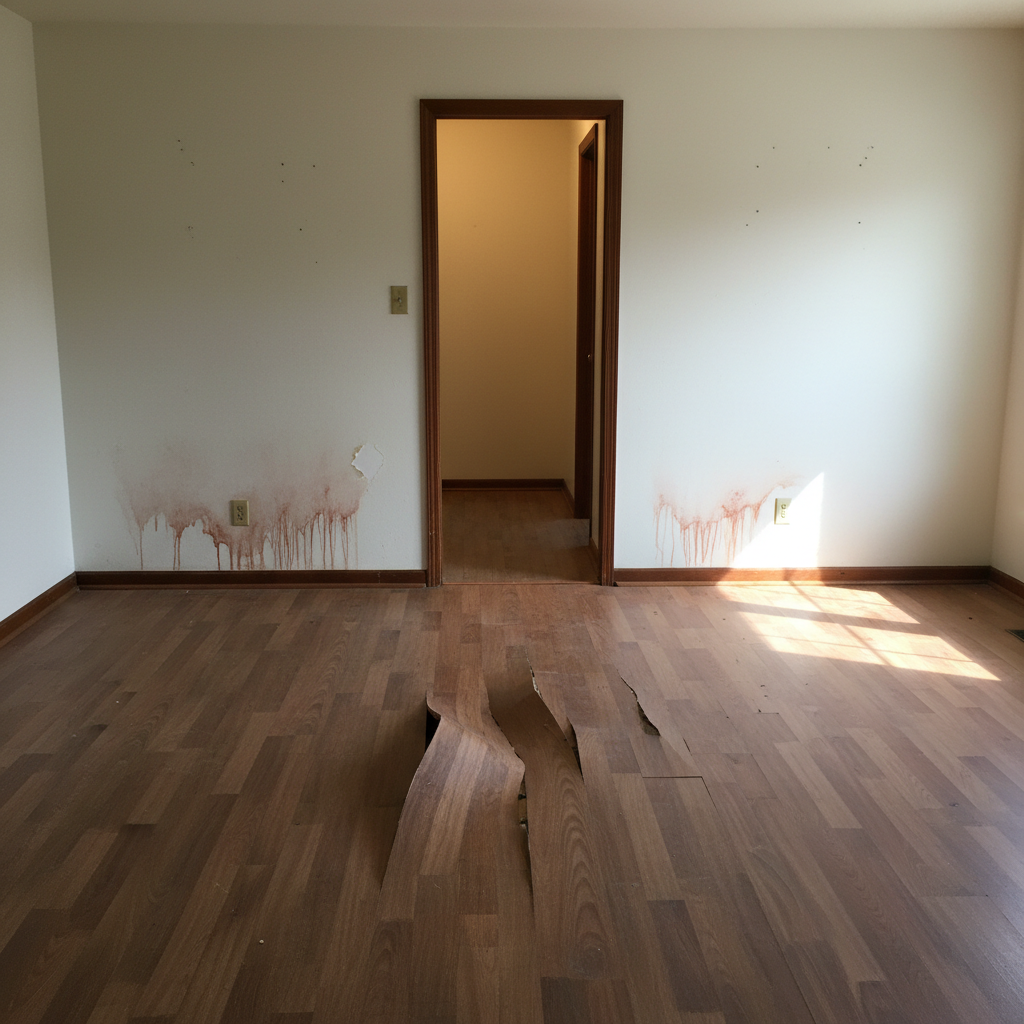 Water damage-related mold removal