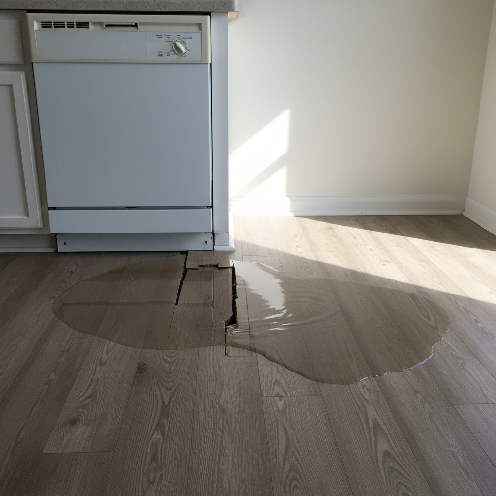 Appliance Leak Cleanup