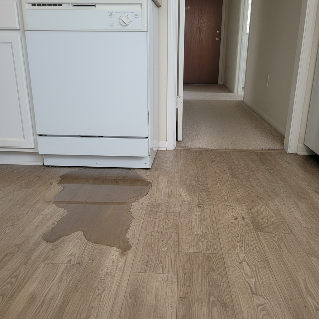 Appliance Leak Cleanup