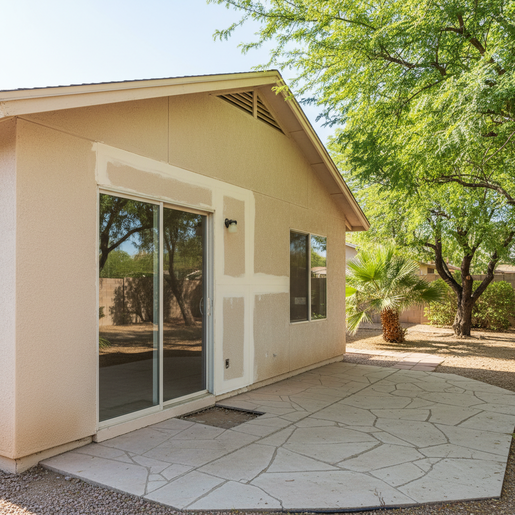 Completed water damage-related cleanup & repair work at a residential property in El Mirage, AZ