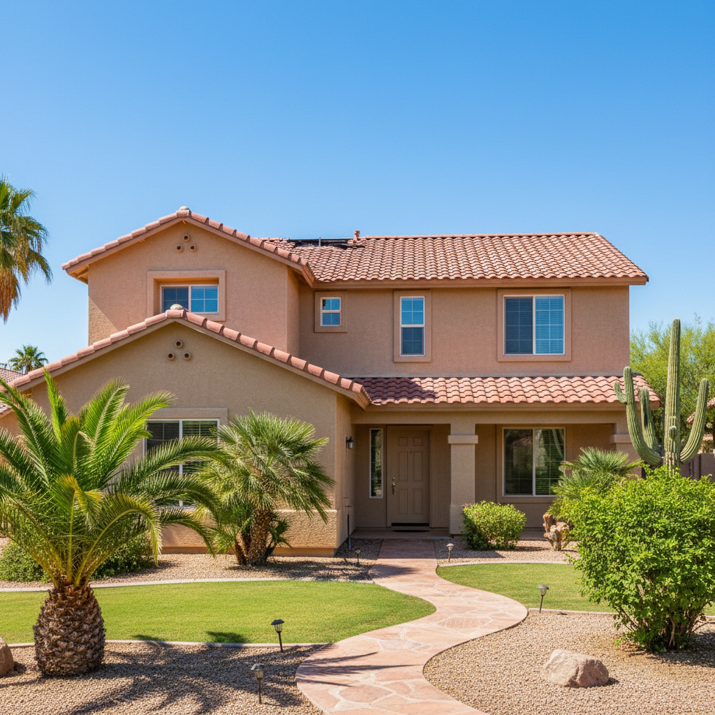 Completed smoke and fire damage restoration work at a residential property in Palo Verde, AZ