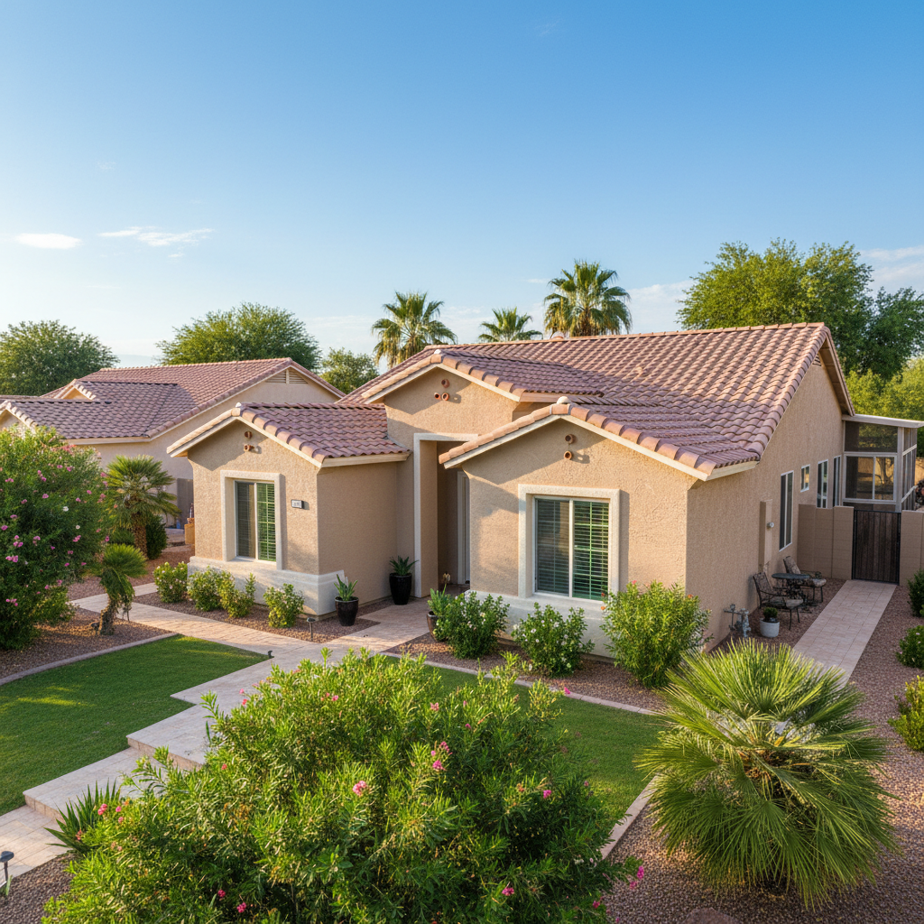 Completed content pack-out and restoration work at a residential property in Surprise, AZ