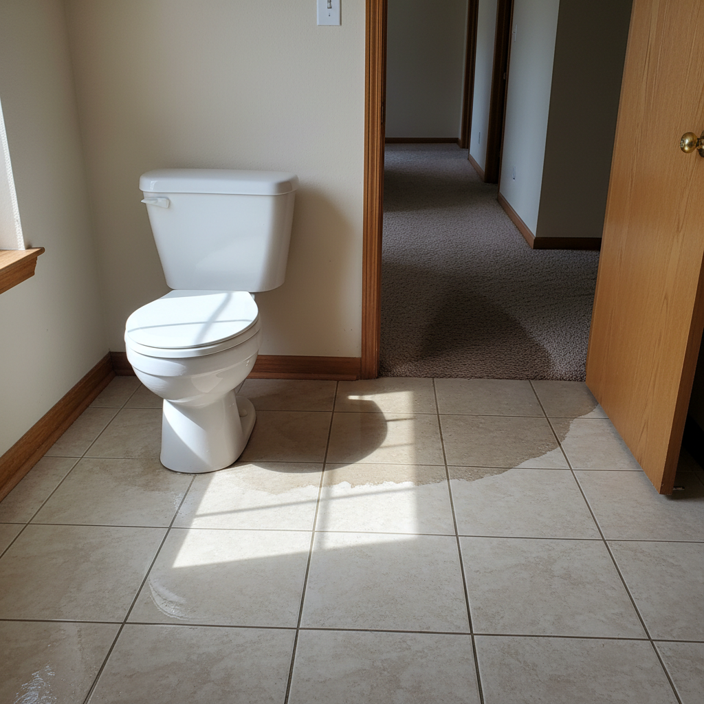 Toilet Overflow Cleanup